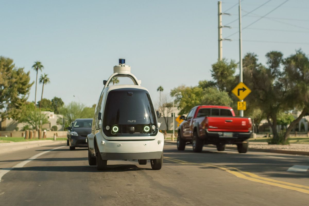 Driverless delivery startup Nuro gets near-$1 billion boost from SoftBank investment