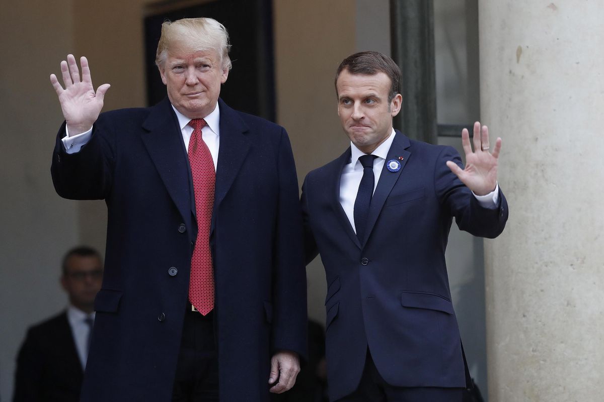 Macron si arrende e Trump lo prende in giro