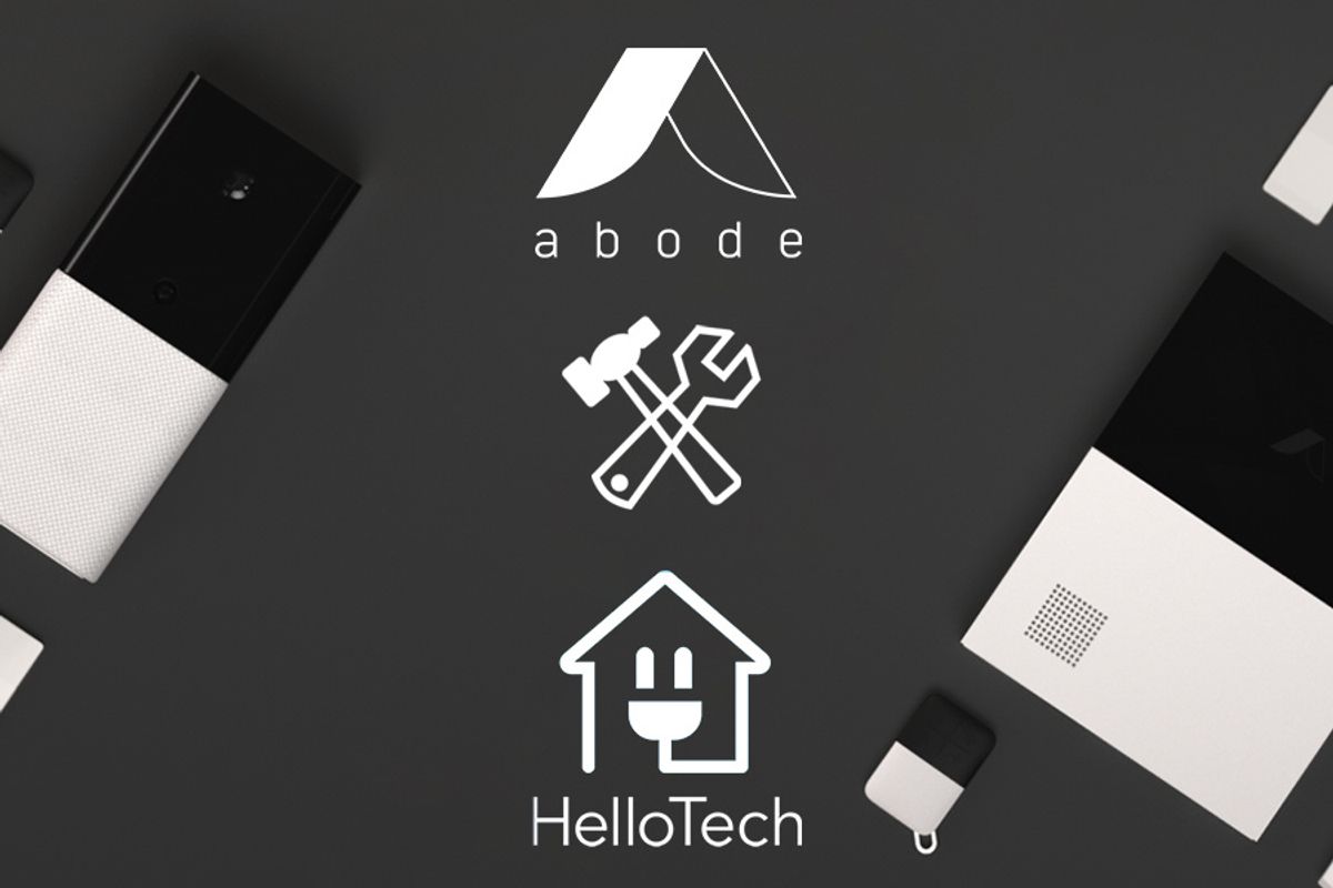 abode & HelloTech Partnering on Simplifying Installation and Support Services for Home Security Customers