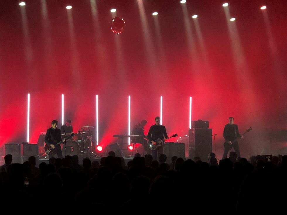 Interpol Takes The Rage Back Home in Chicago