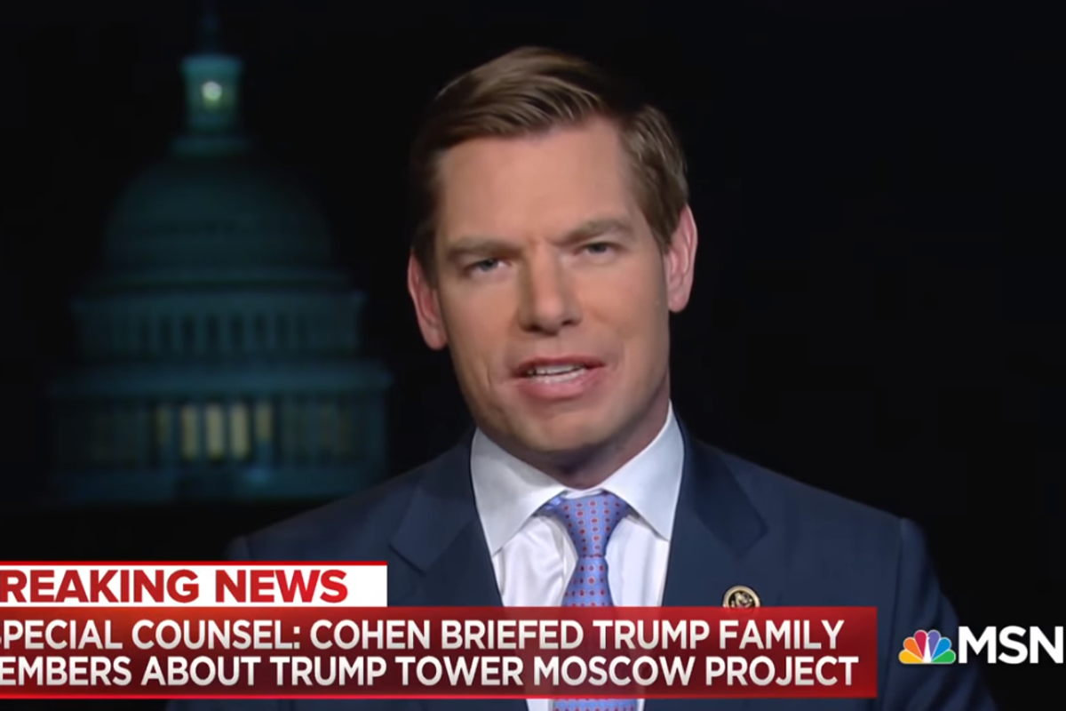 Can Somebody Hold Eric Swalwell's Beer While He Kicks Richard Burr Square In The Dick?