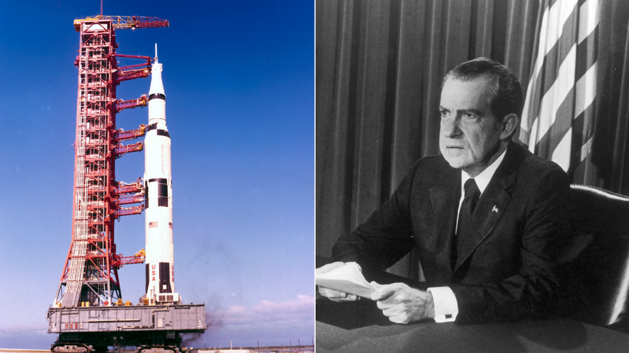 Nixon Had A Disaster Speech Ready For Apollo 11 Mission To The Moon