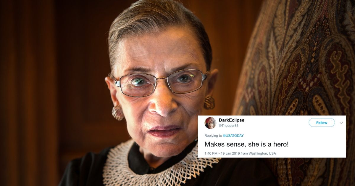 Ruth Bader Ginsburg May Have The Most Unlikely Cameo In An Upcoming Movie This Century ðŸ˜®