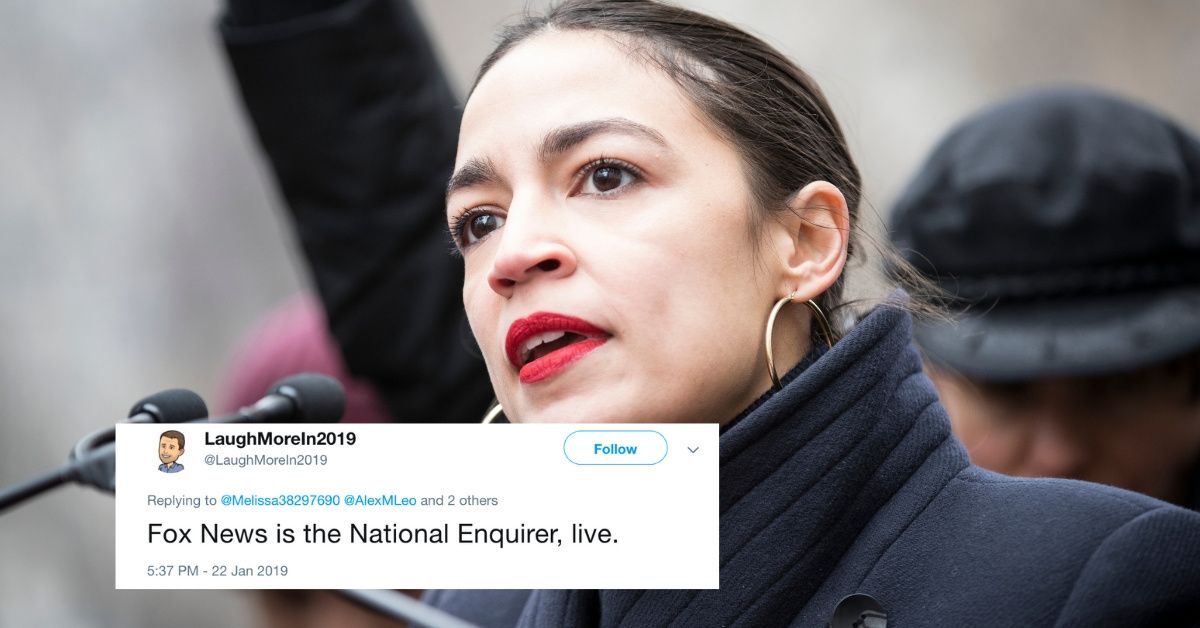 Fox News' Response To Alexandria Ocasio-Cortez Calling Out Billionaires Living In A Country With 'People Still Getting Ringworm' Sounds About Right ðŸ˜�