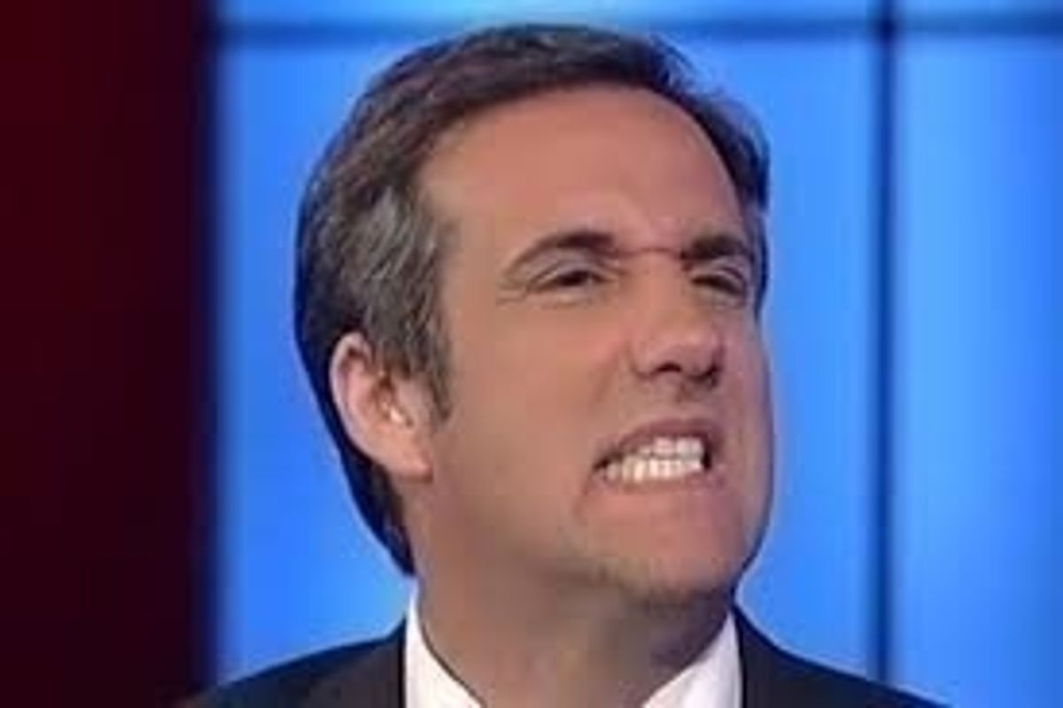 Michael Cohen's So Excited! He's So Excited! He's So ... SCARED!