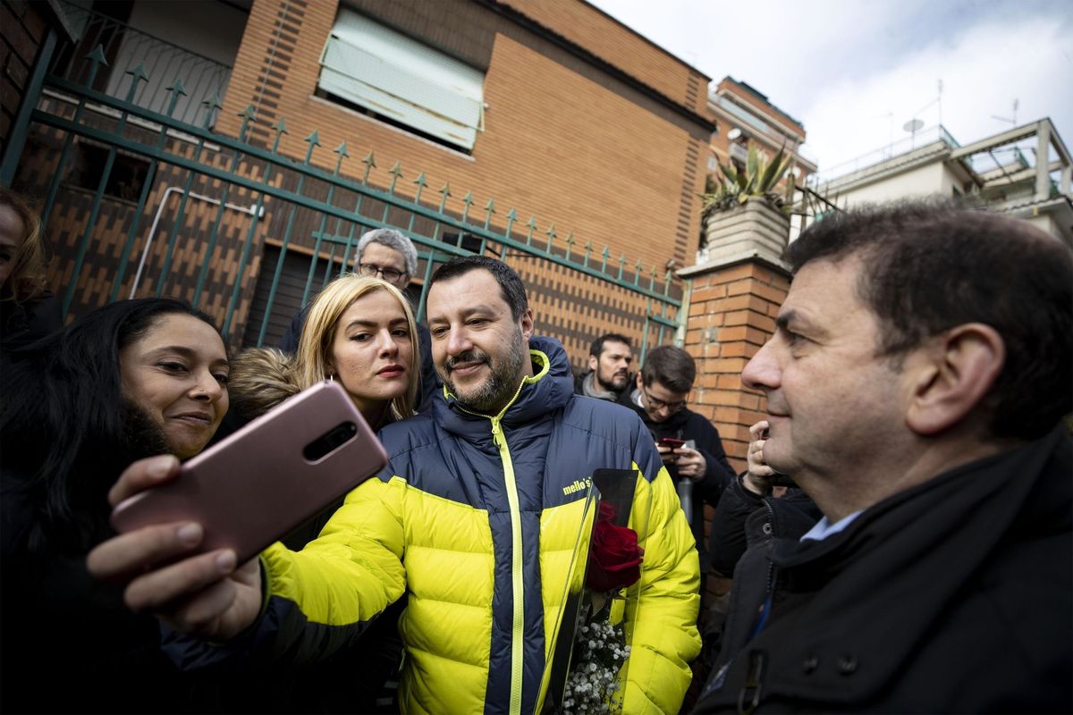 Salvini non esclude il processo: per le elezioni sarebbe un jackpot