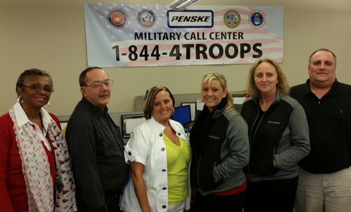 Penske’s Military Call Center a Valuable Resource