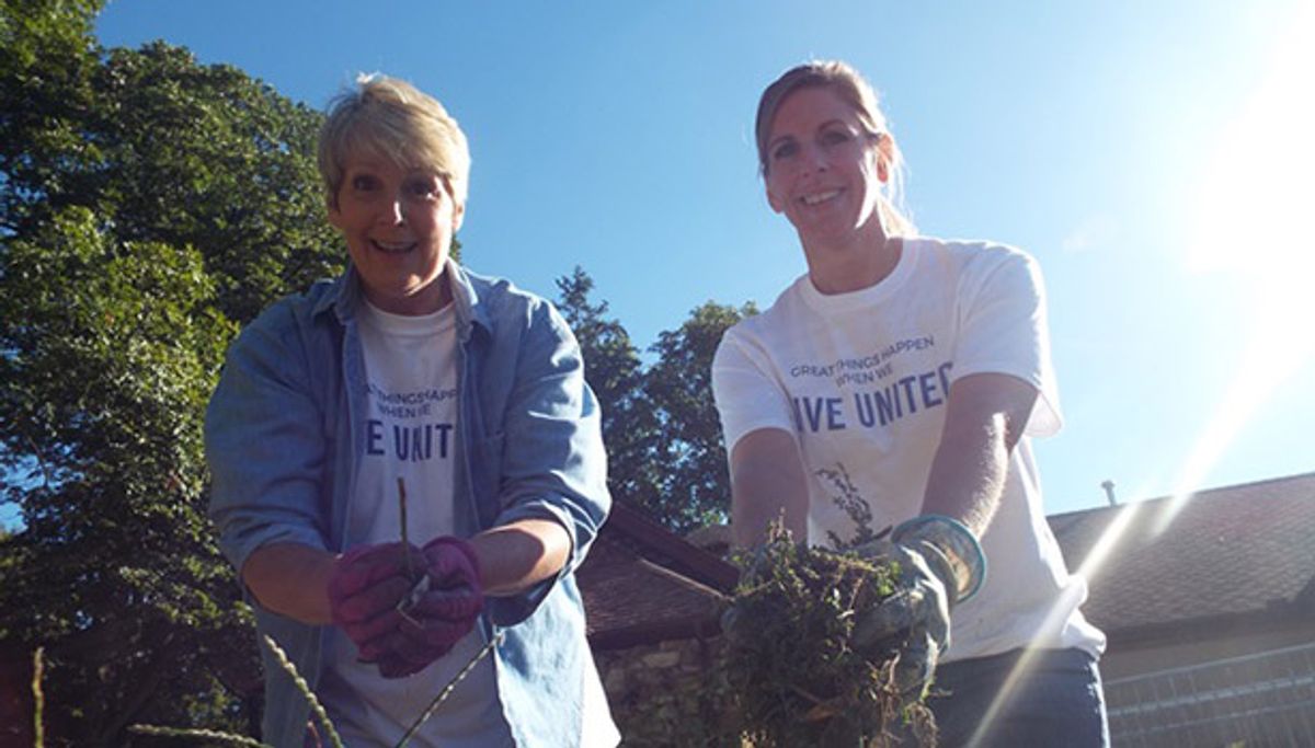 Penske Associates Put “Caring” in Day of Caring Volunteerism Efforts