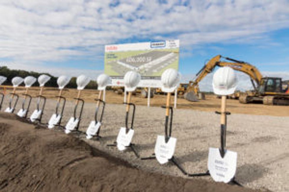 Penske Logistics Breaks Ground on New Distribution Center in Romulus