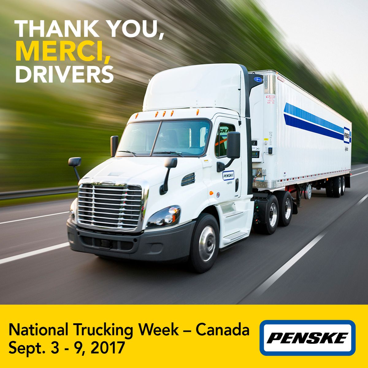 Thanking Truck Drivers for Moving Our World Forward
