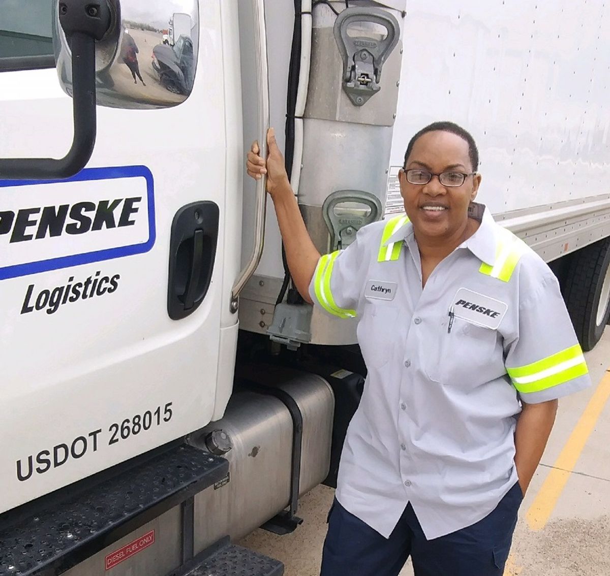 Penske Professional Truck Driver Charts Path to Rewarding Career