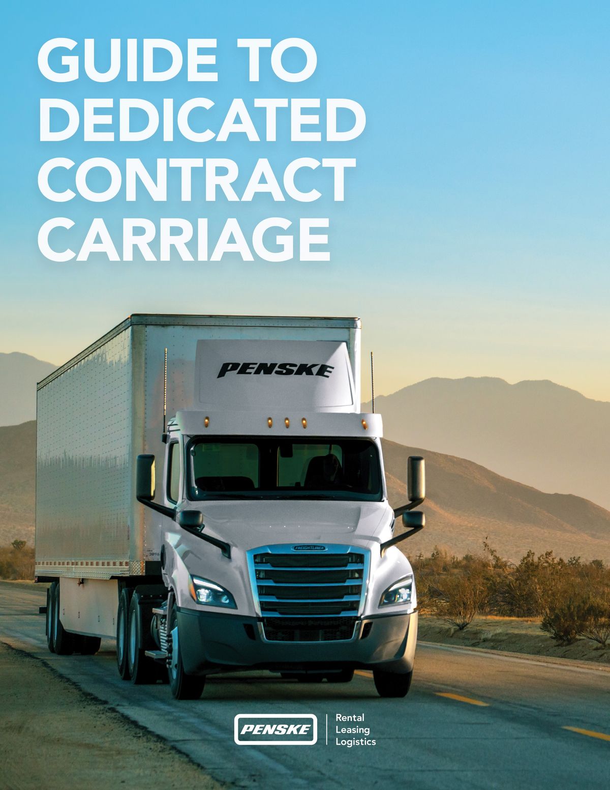 Penske Logistics Delivers New Guide to Dedicated Contract Carriage Services