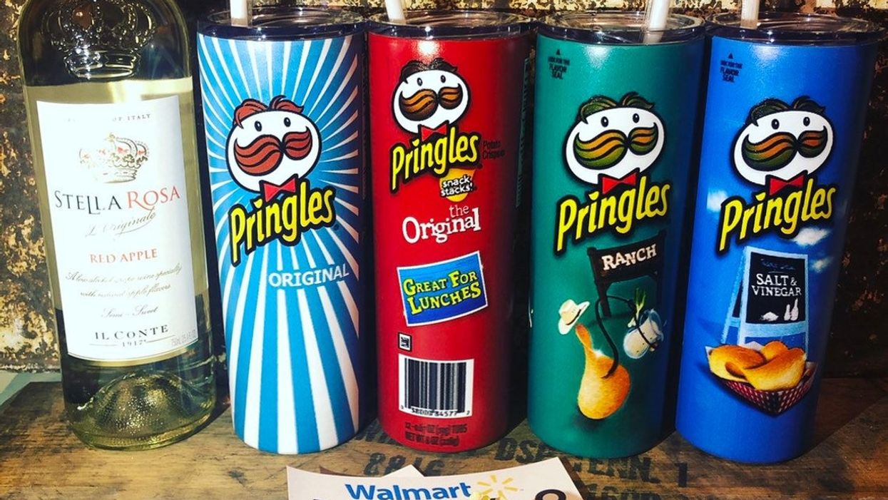 Pringles wine tumblers are now a thing