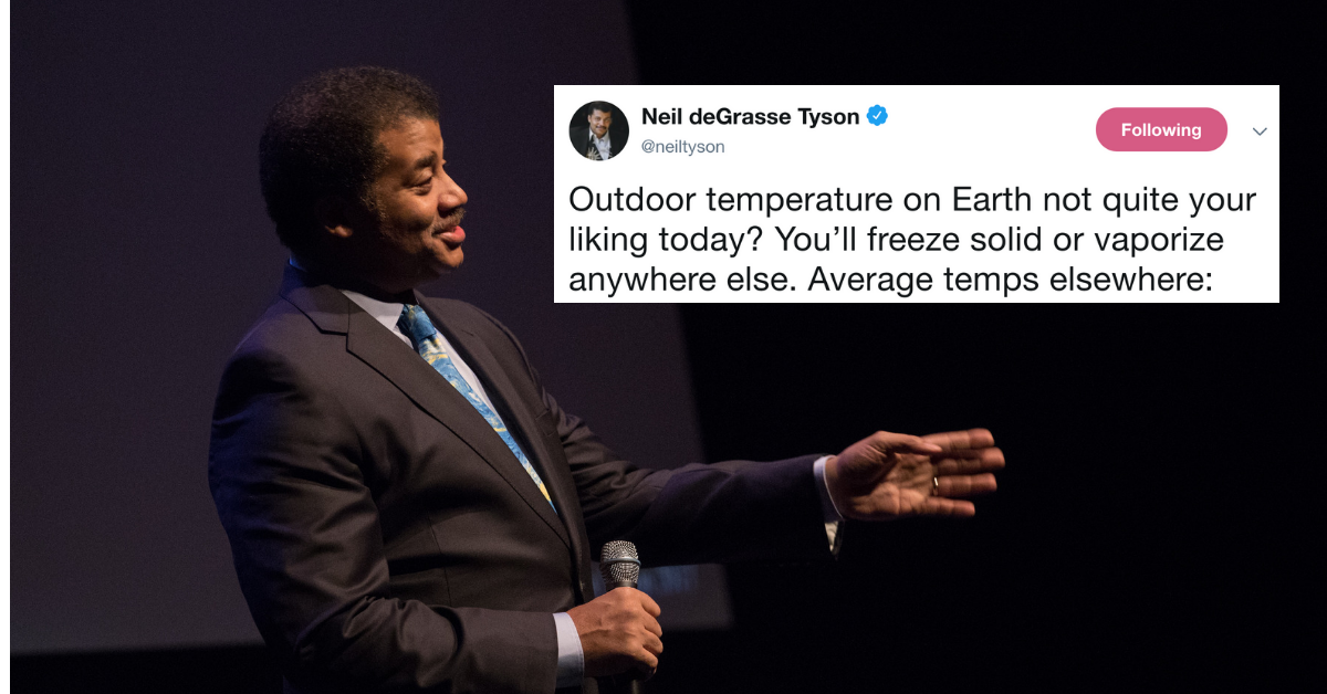Neil DeGrasse Tyson Just Put The Current Polar Vortex In Extreme Universal Perspective For Us All ðŸ˜®
