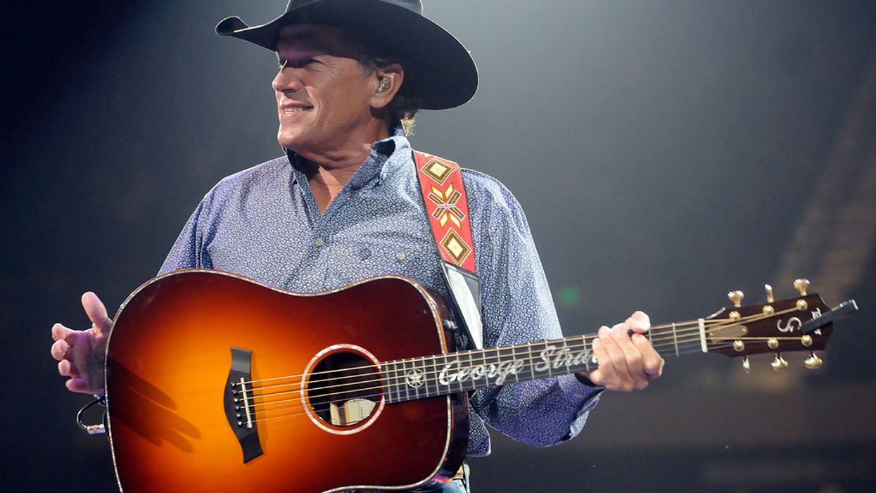 You're never too old to watch George Strait read a children's story