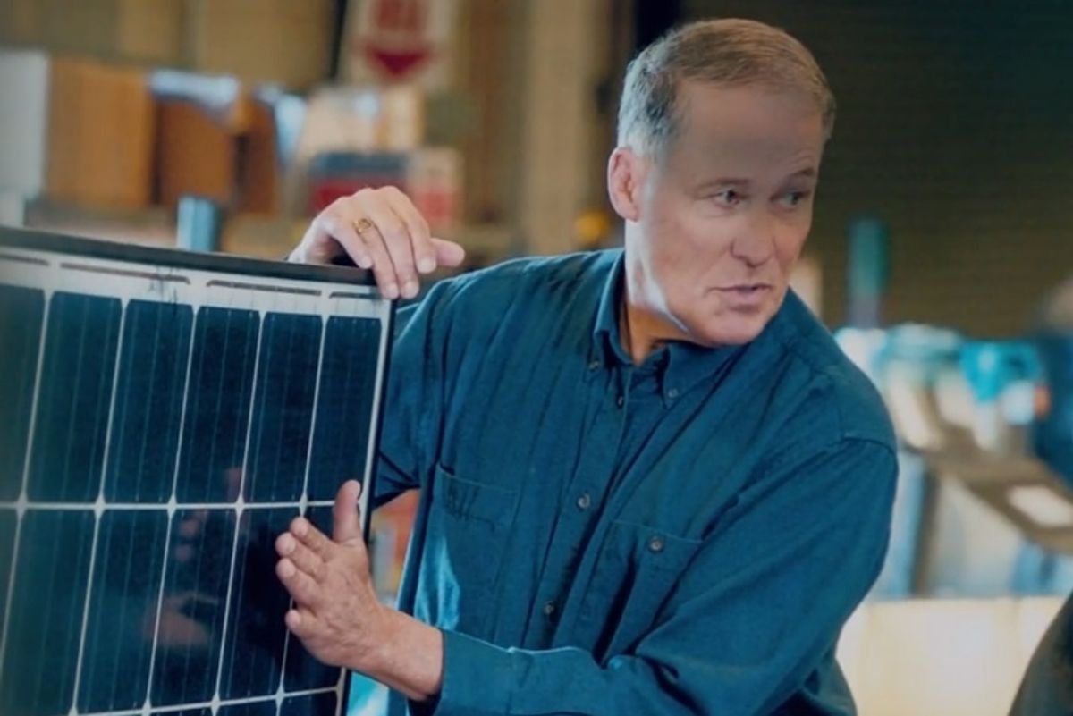 President Jay Inslee Will Put Solar Panels On White House, Capitol, Your Mom
