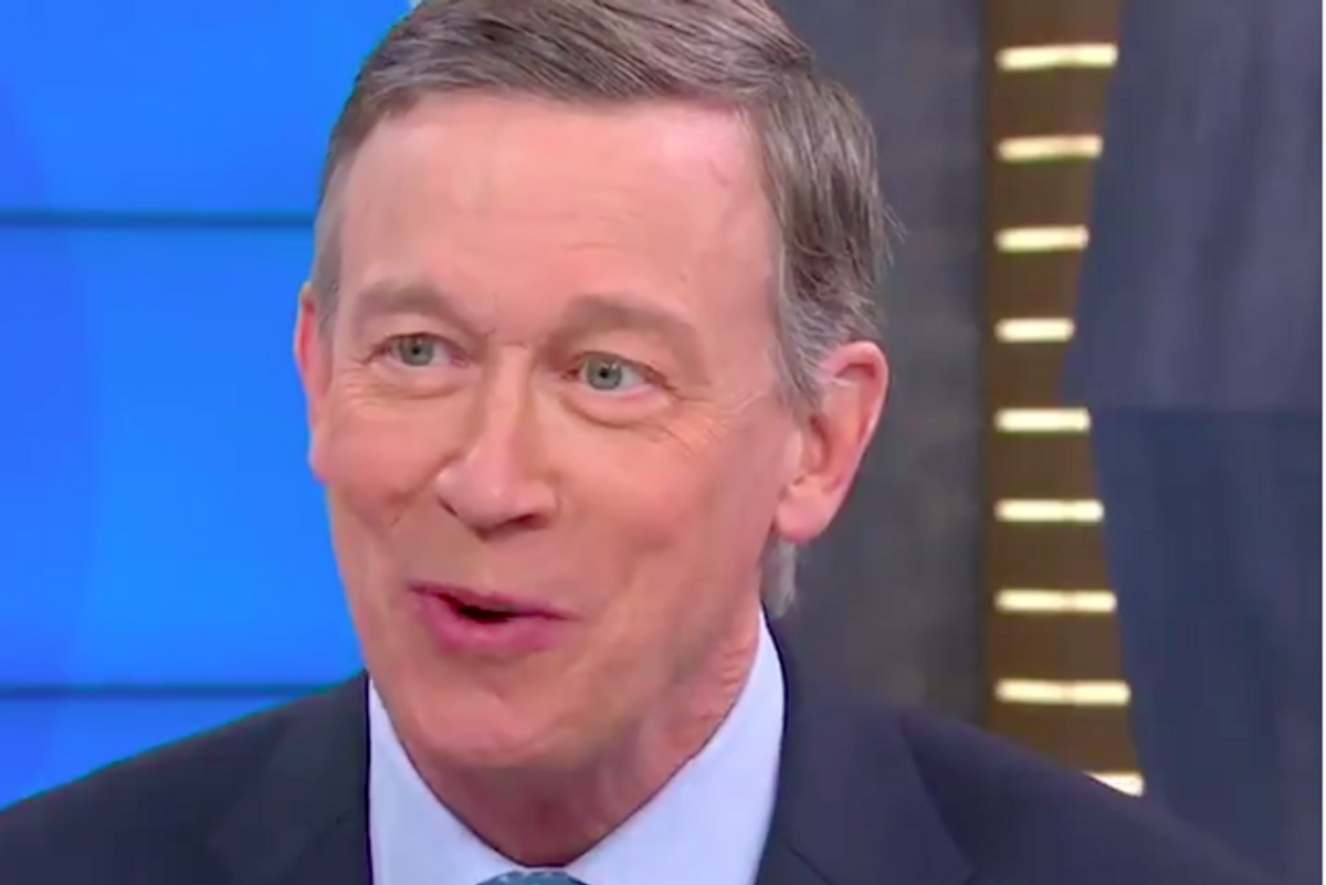 John Hickenlooper Will Be President Of Being Nice To Mitch McConnell, OK Nope