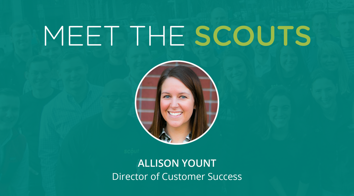 Meet the Scouts: Allison, Director of Customer Success