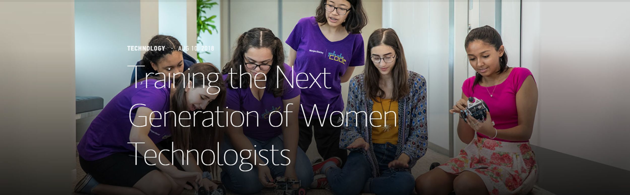 Training the Next Generation of Women Technologists