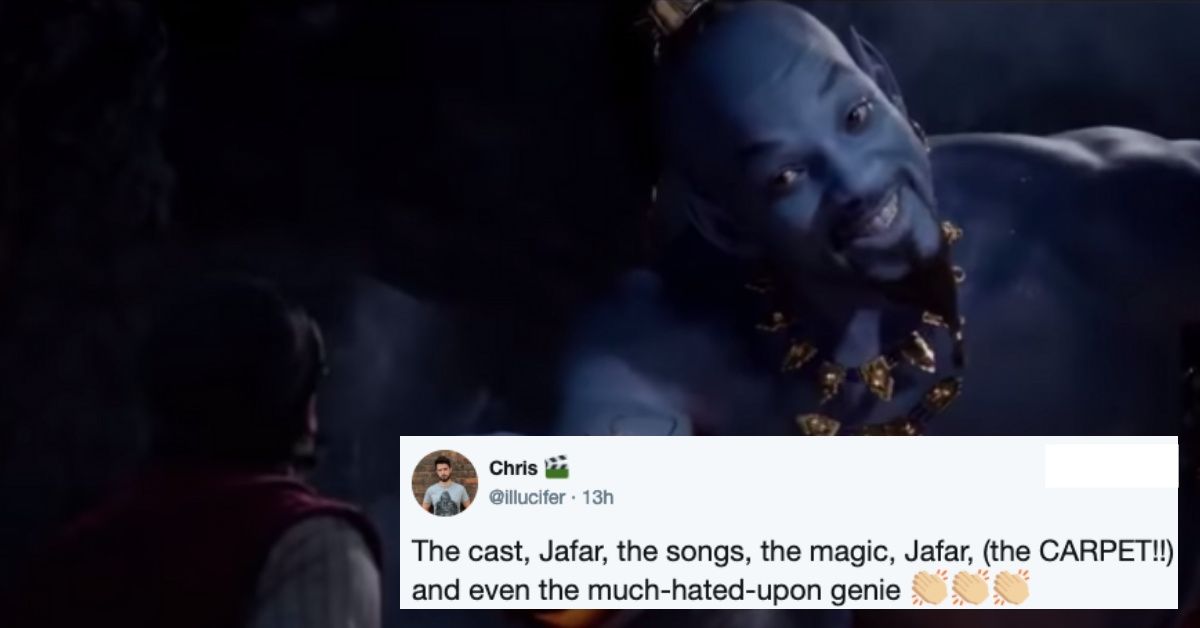 Skeptical Fans Are A Bit More On Board With Will Smith's Genie After The Newest Extended 'Aladdin' Trailer