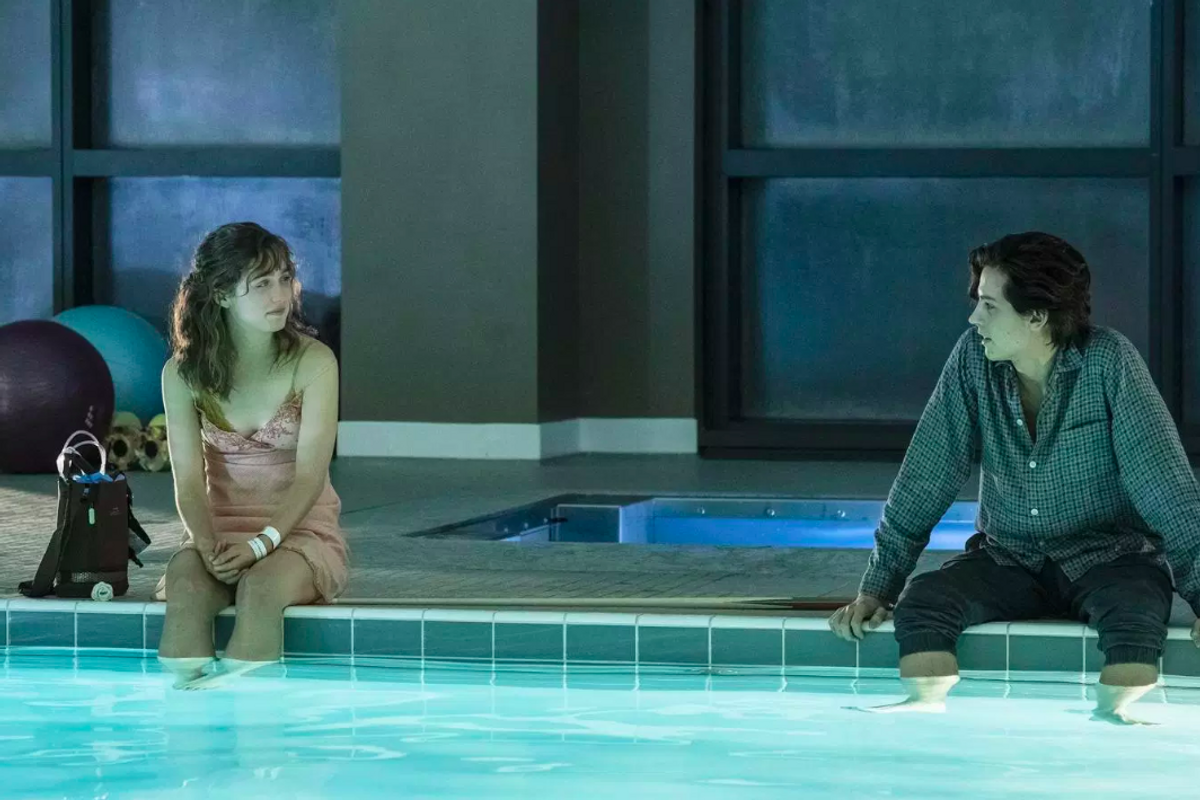 five feet apart