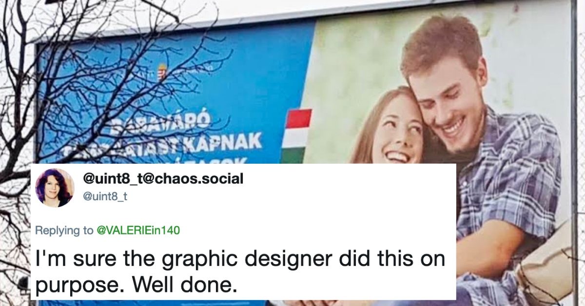 The Couple From The 'Distracted Boyfriend' Meme Is Now Being Used On Billboard For A Very Different Purpose