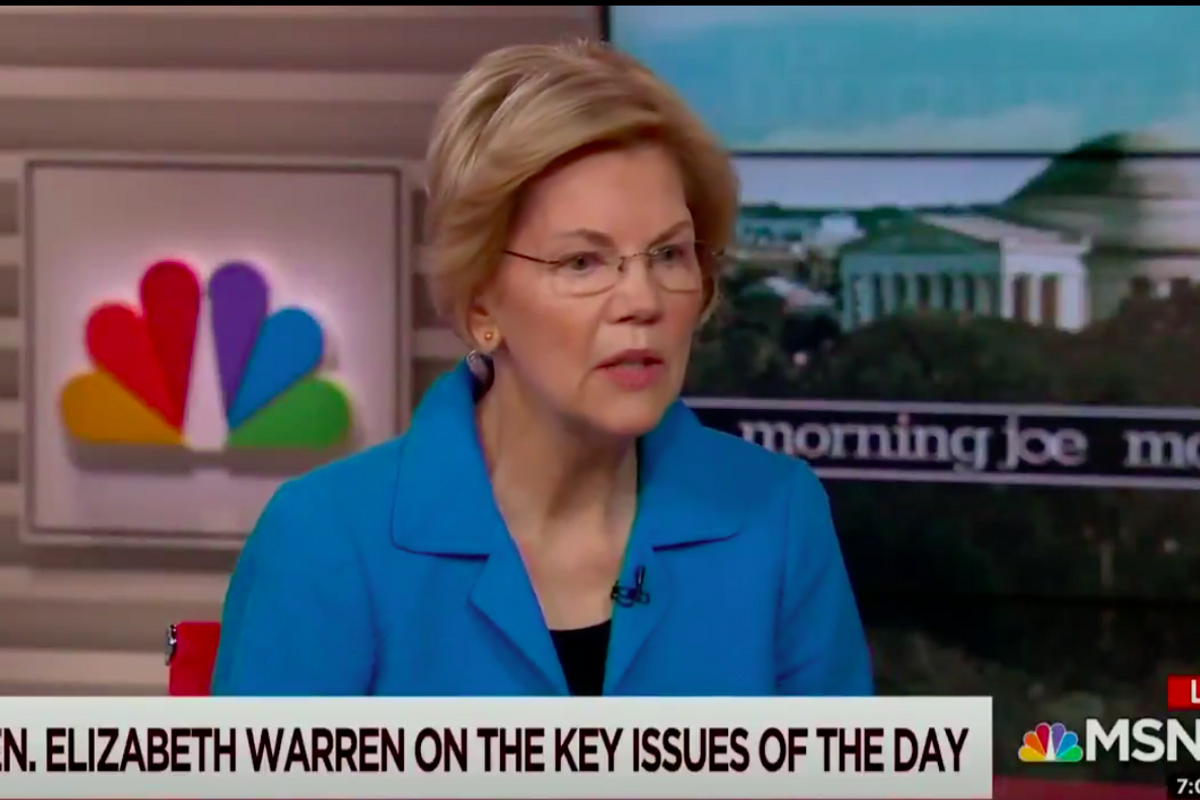 Elizabeth Warren Will Tell You Why Mike Pence Sucks Every Day Until The End Of Time