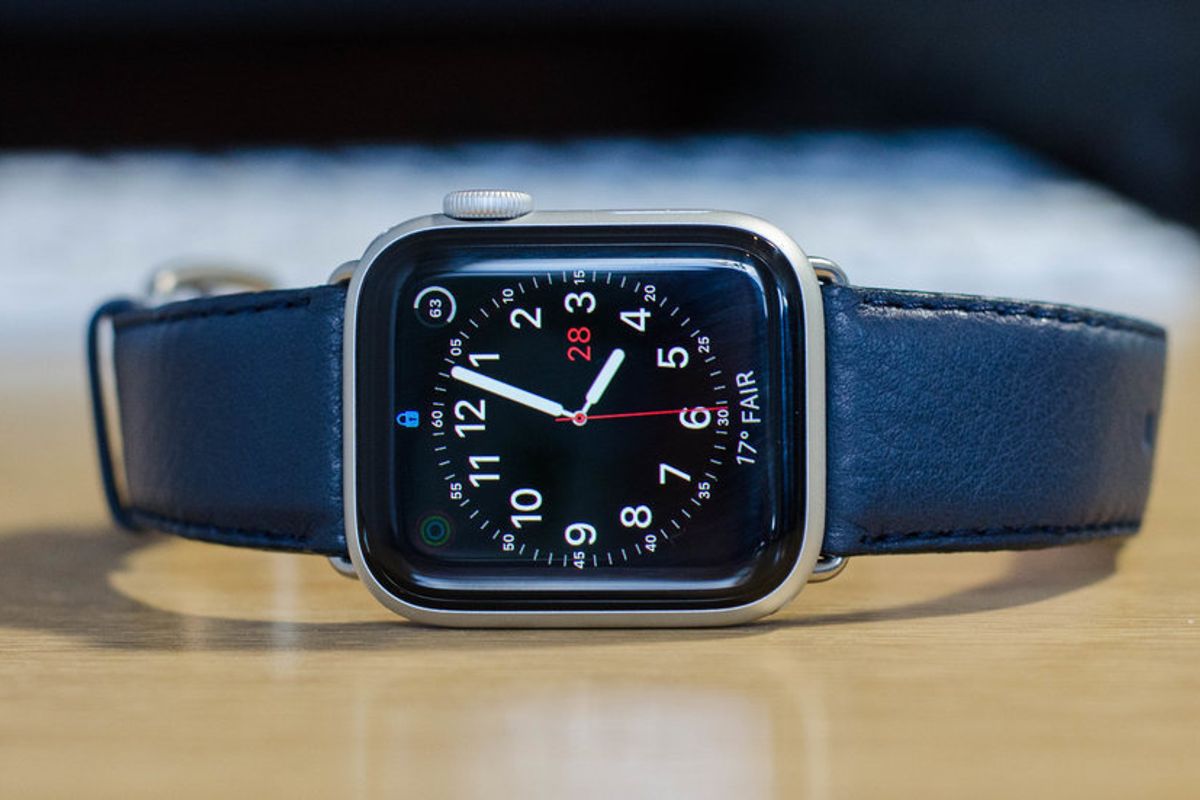 Photo of an Apple Watch Series 4