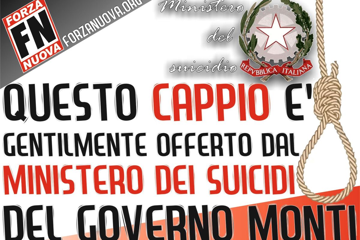 Morti di crisi, sono almeno 1.300 gli italiani suicidi negli ultimi 6 anni