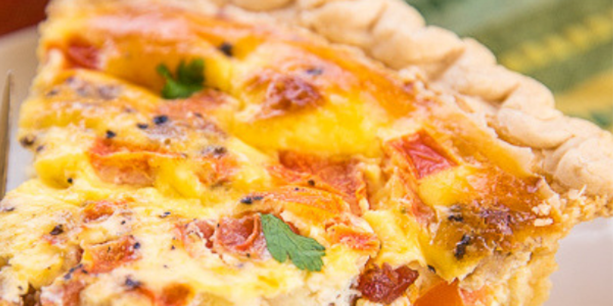 Kentucky Hot Brown Quiche - My Recipe Magic