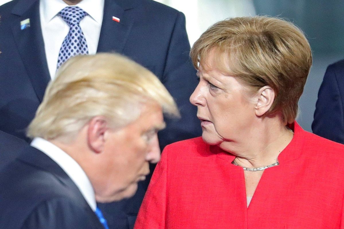 Trump sta lasciando sola la Merkel