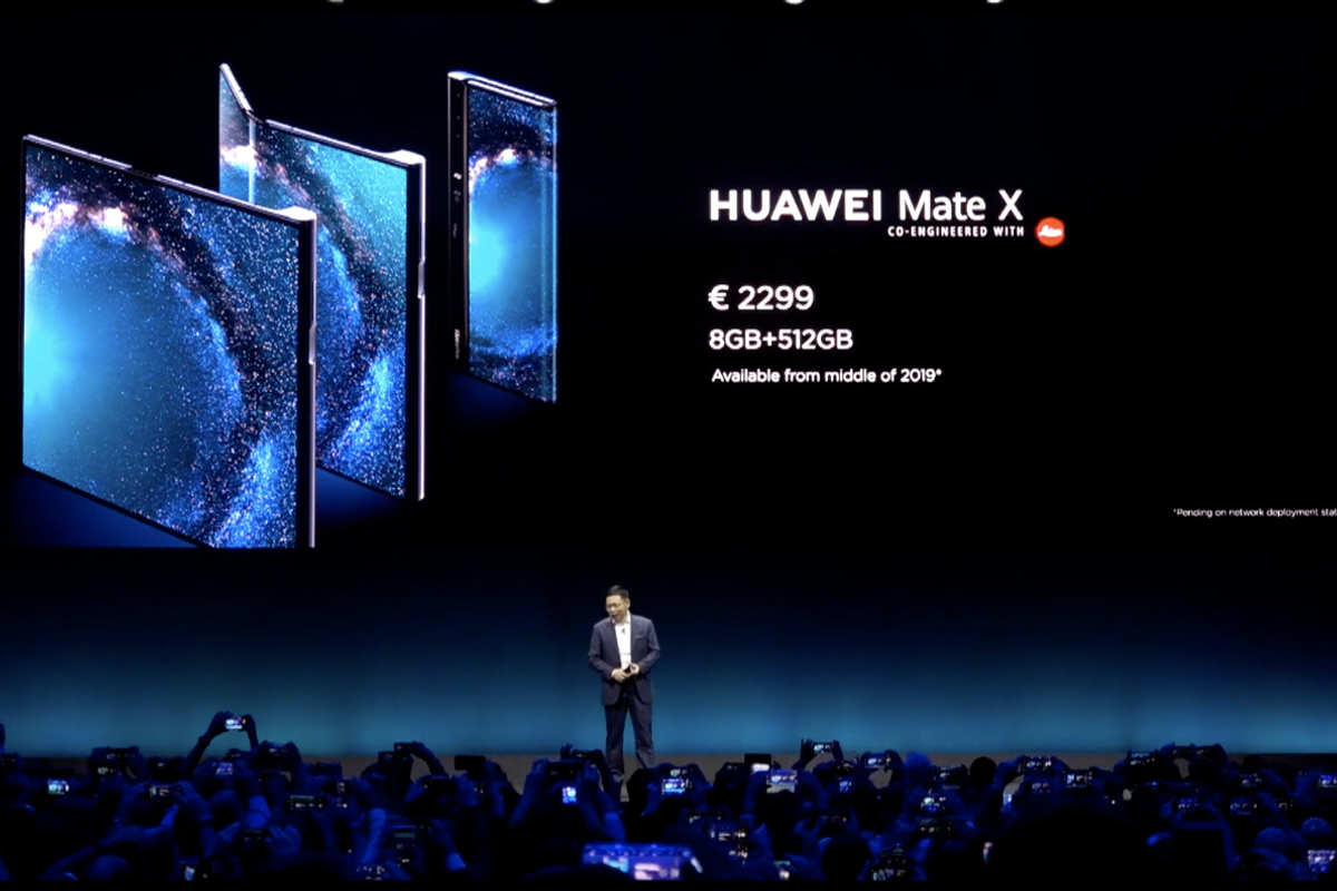 Huawei counters Samsung with folding Mate X phone, but will it come to the US?