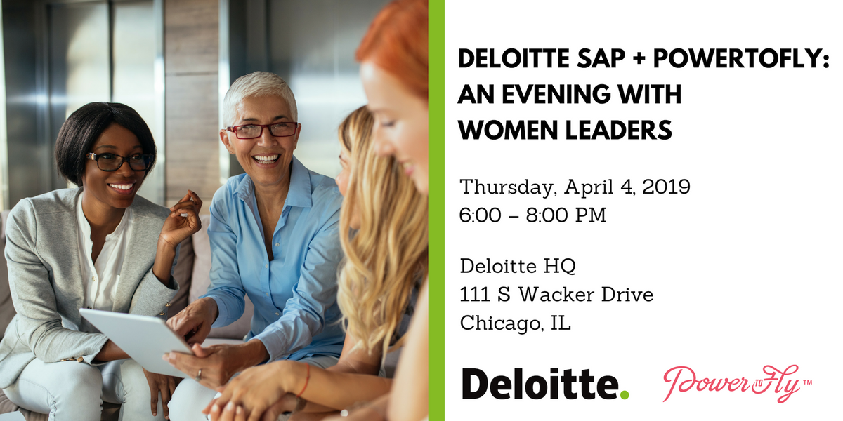 Deloitte SAP + PowerToFly: An Evening With Women Leaders