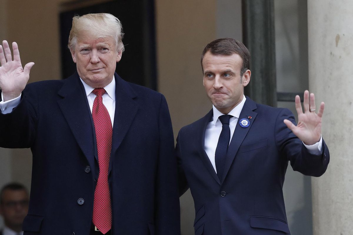Macron scopre che Trump non è Gentiloni