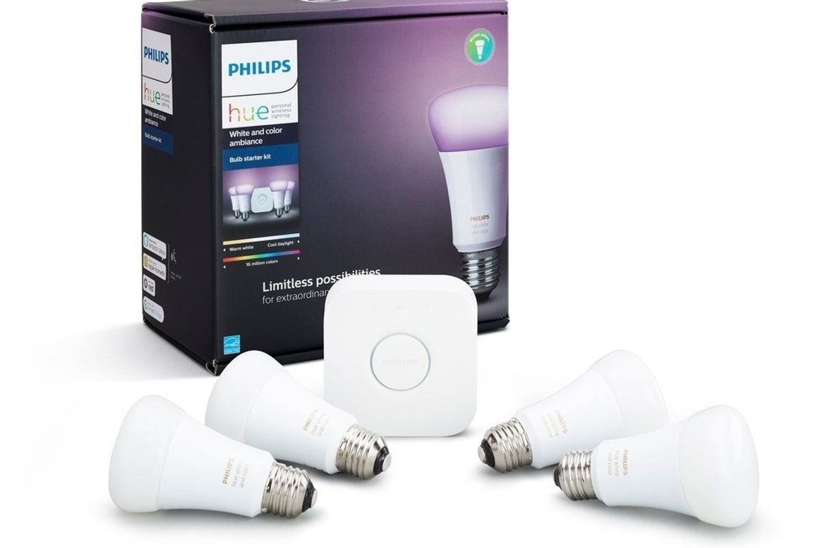 Image of Philips Hue smart light kit