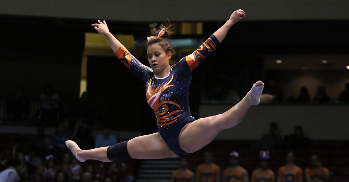 Star Auburn Gymnast Breaks Both Her Legs In Gruesome Landing During Competition