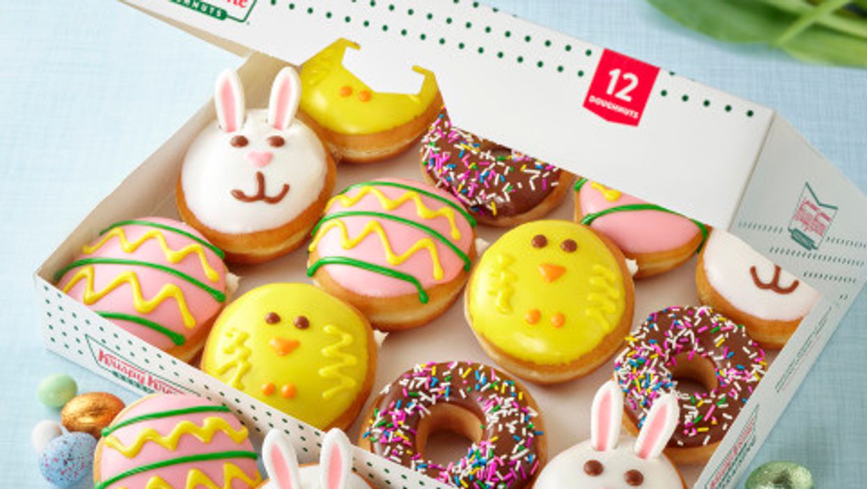 Krispy Kreme celebrates spring with new filled doughnuts