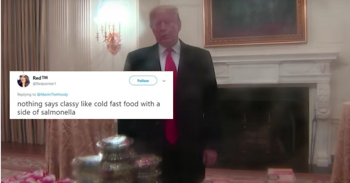 Someone Gave Trump's Speech About His Fast Food Spread The 'Veep' Treatment ðŸ˜‚