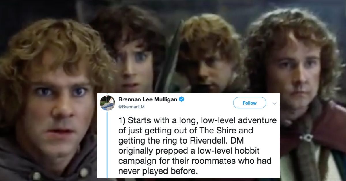 Viral Thread Perfectly Explains 'The Lord Of The Rings' By Comparing It To A Dungeons & Dragons Campaign