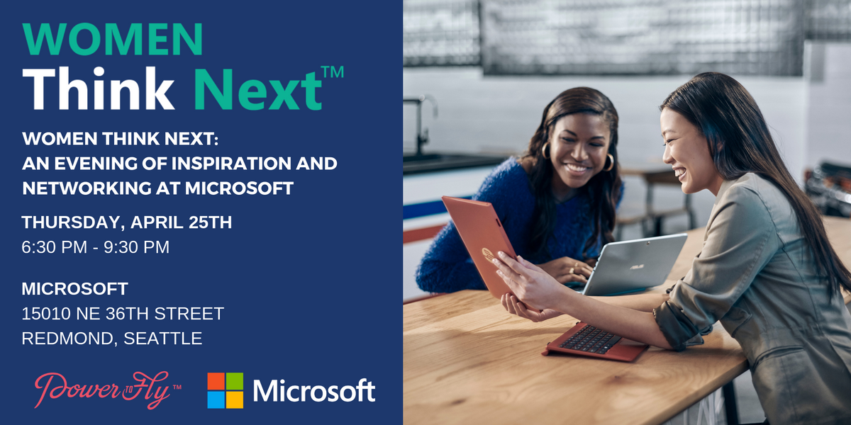 Women Think Next: An Evening of Inspiration and Networking at Microsoft