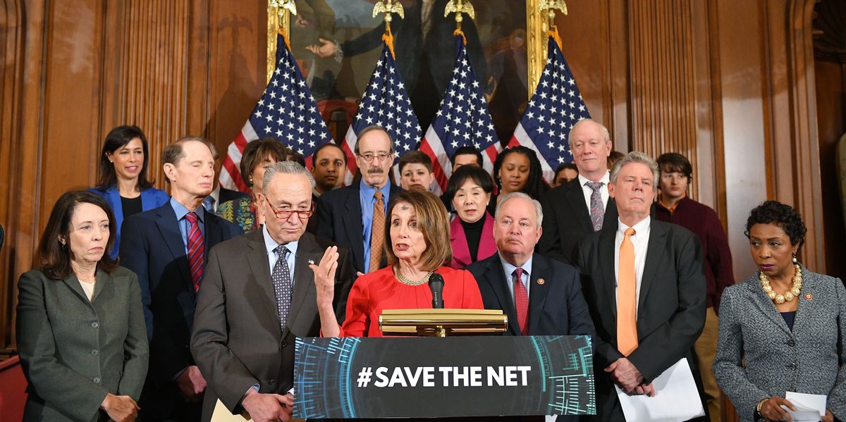 Congresspeople Decide Free Internet Is Important, Actually
