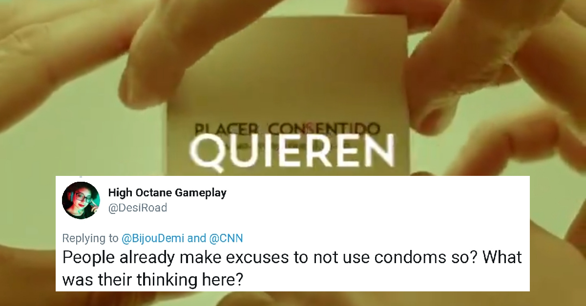 A New 'Consent Condom' That Requires Four Hands To Open Woefully Misses The Point