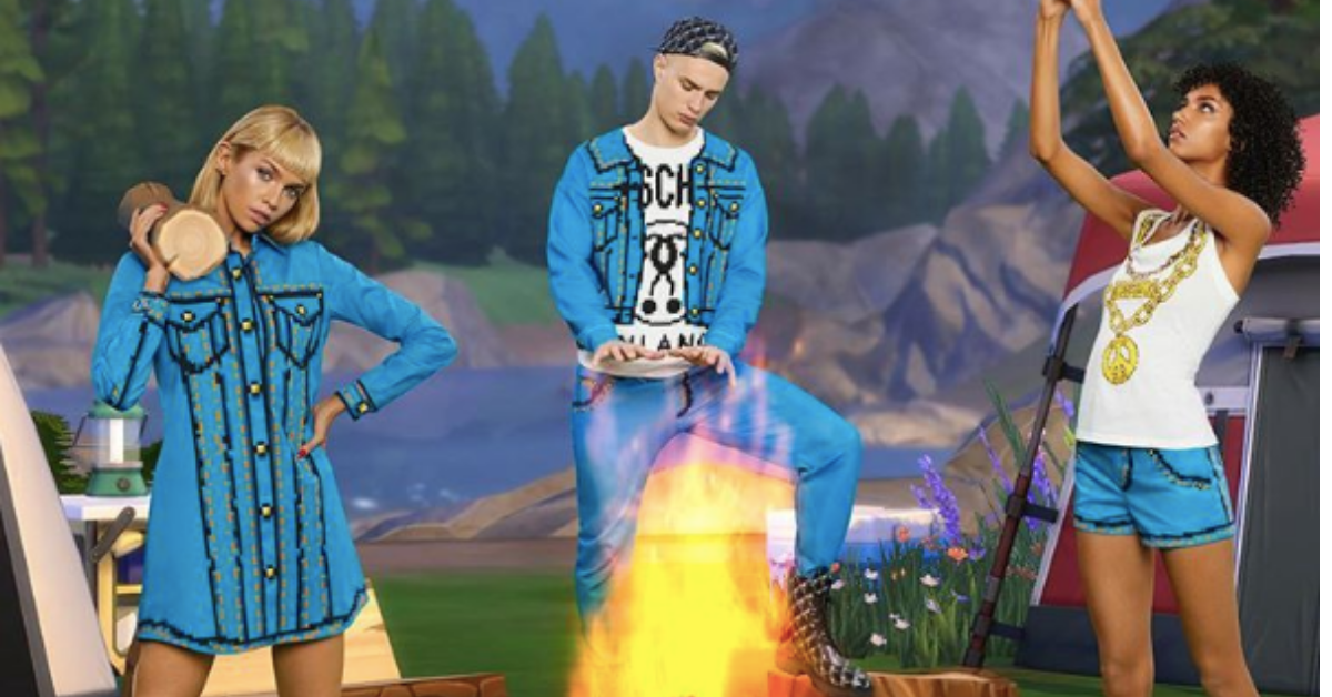 We're Totally Game For Moschino's New 'The Sims' Fashion Line