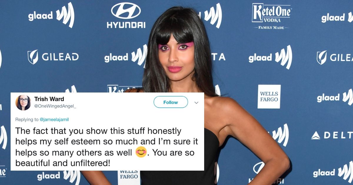 Jameela Jamil Just Showed Off Her Cellulite, AKA Her #BabeBumps, In A Powerful Expression Of Body Positivity
