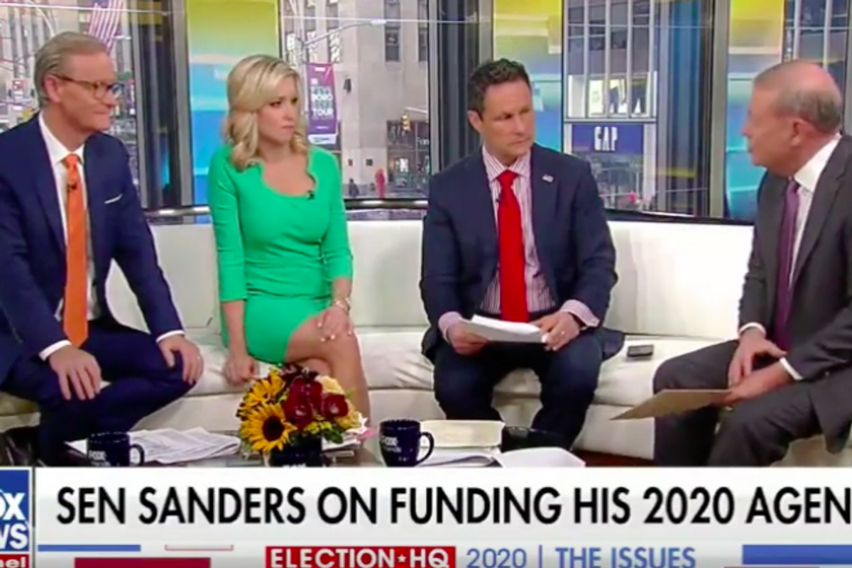 'Fox & Friends' Millionaires Bitching About Class Traitor Bernie Sanders