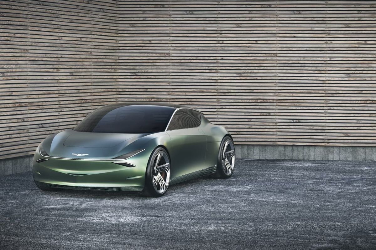 Photo of the Genesis Mint electric car concept