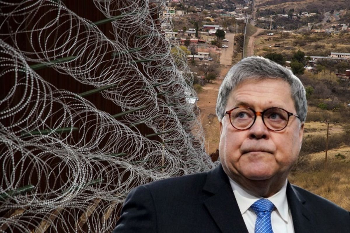 AG Bill Barr Welcomes Your Huddled Masses TO JAIL