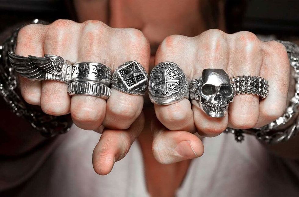 A Great Fashion Statement with Skull Rings