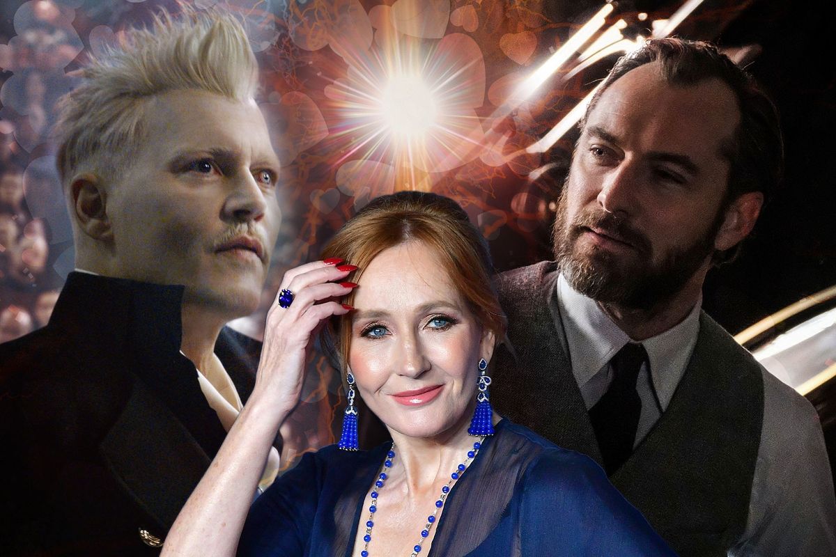 jk rowling harry potter queerbaiting gay dumbledore