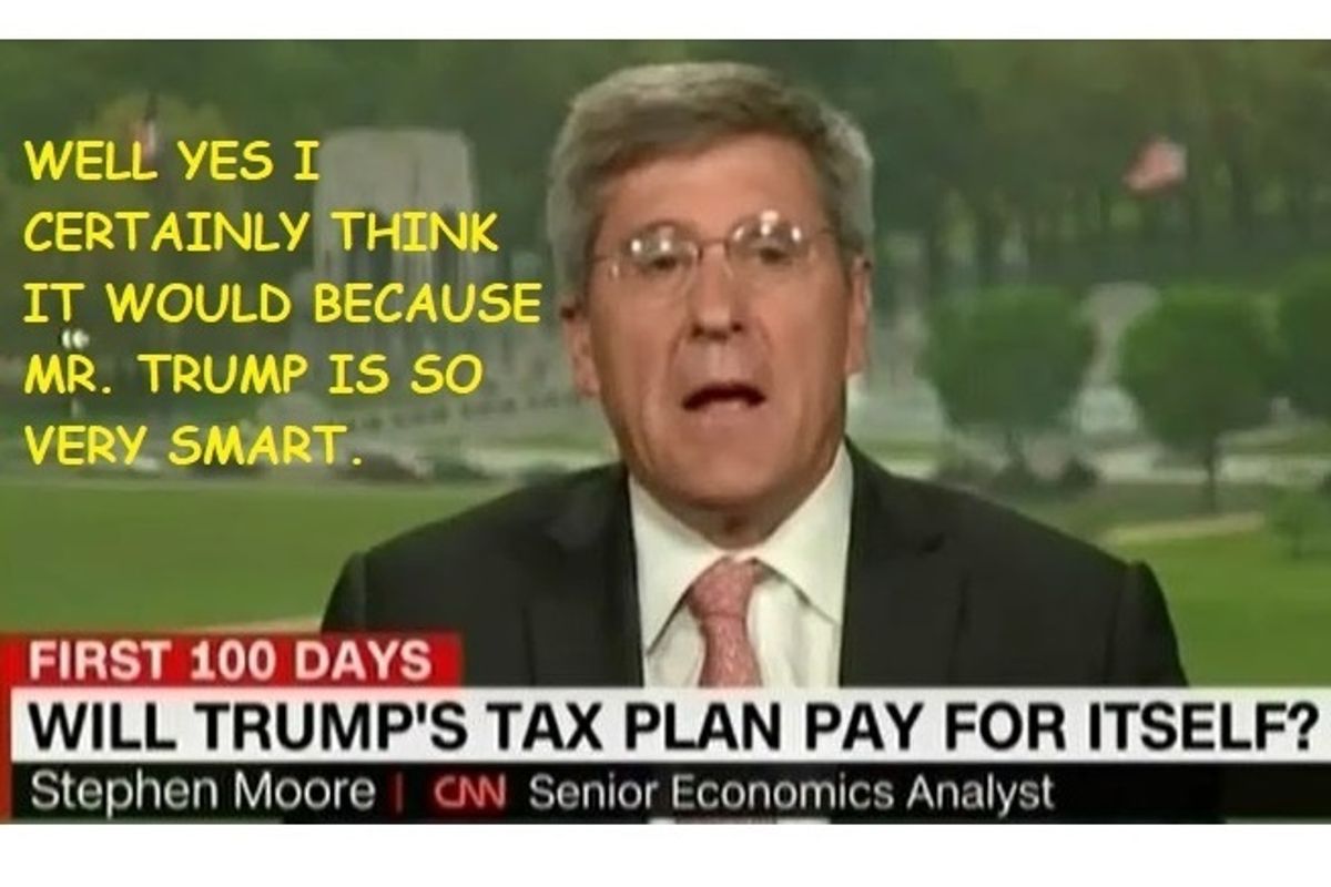 Trump Nominates Stephen Moore To The Fed. Who Is This Jagoff?